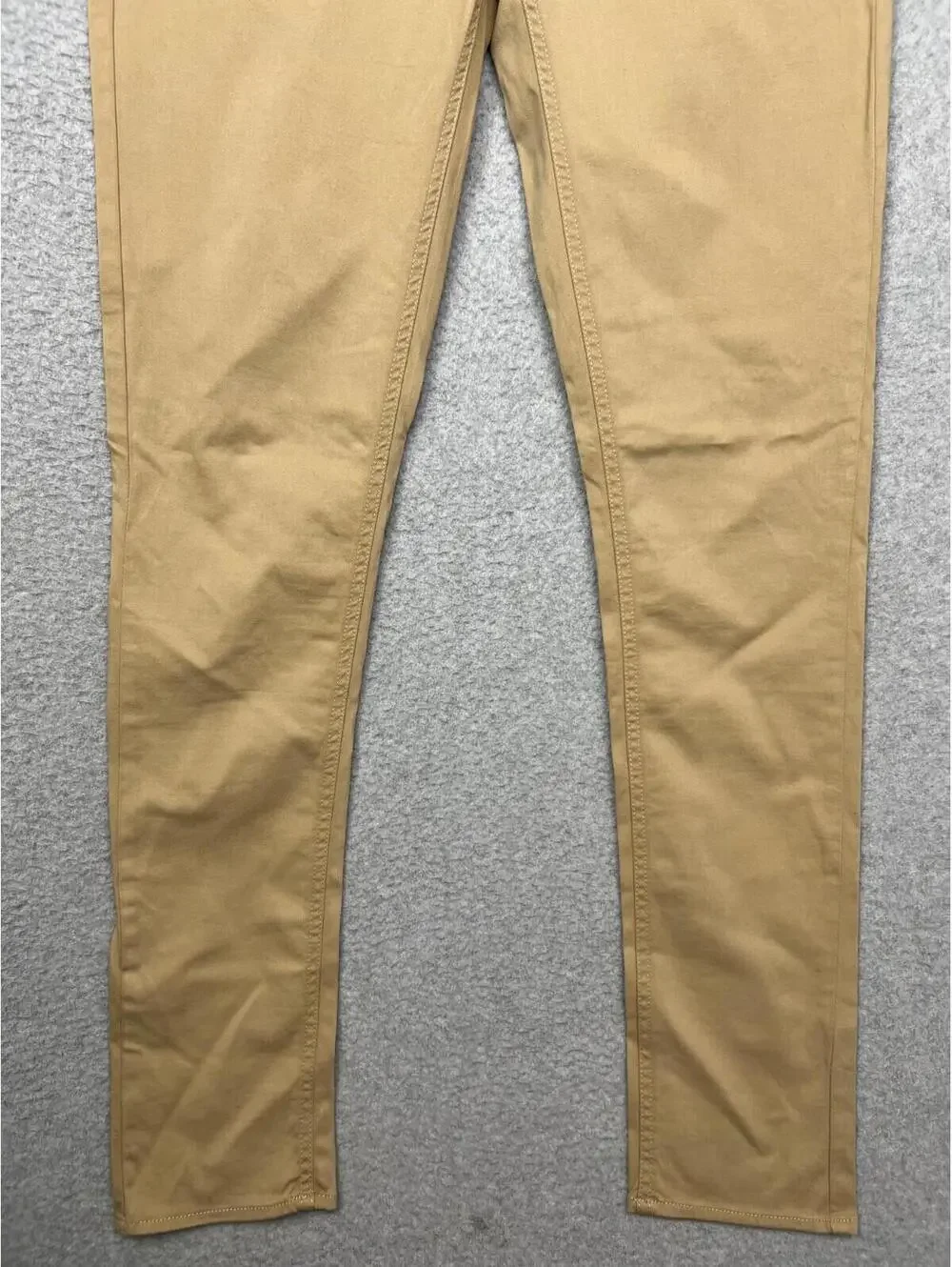 Calvin Klein Jeans Slim Straight Leg Pants Womens Size 6 Casual Simple Tan